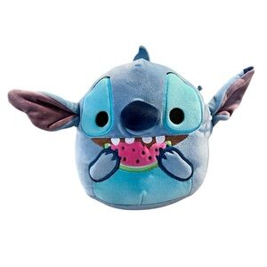 NWOT - Disney Stitch Squishmallow Plush with Watermelon - 8 Inches